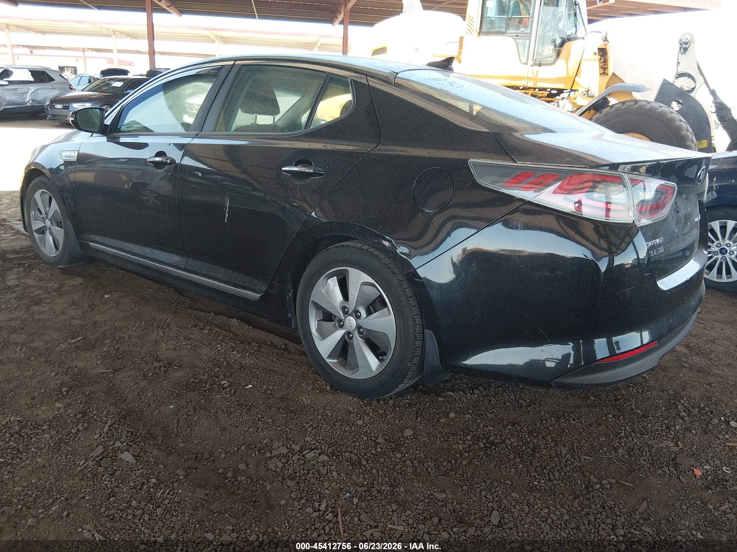 2015 Kia Optima Hybrid Ex Black vin: KNAGN4AD9F5081890