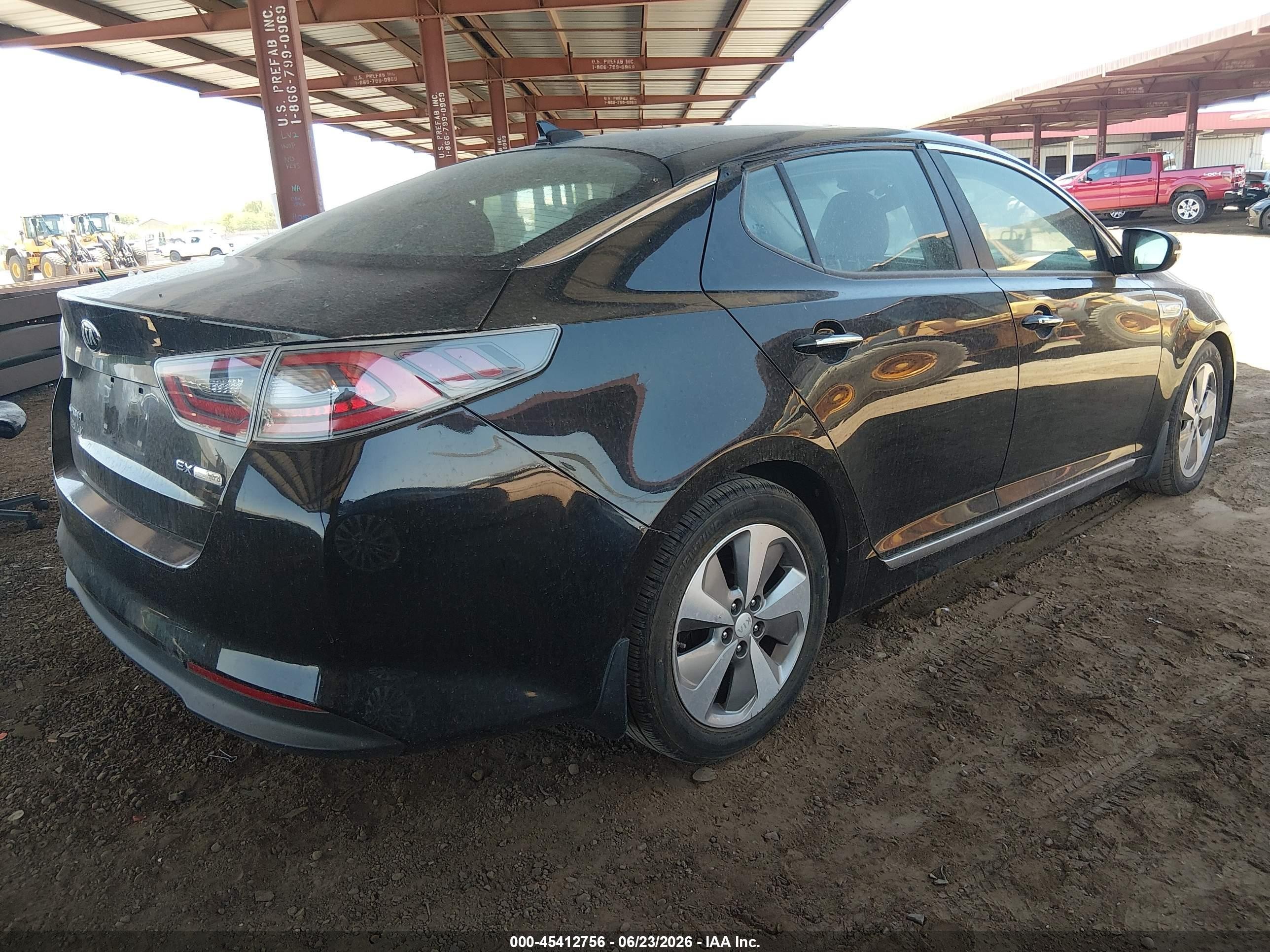 2015 Kia Optima Hybrid Ex Black vin: KNAGN4AD9F5081890
