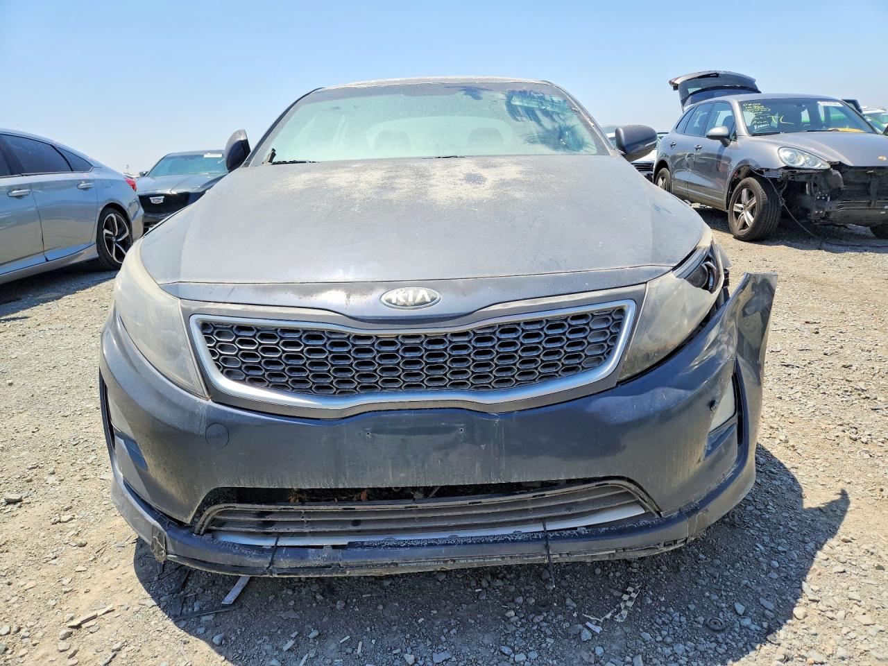 2015 Kia Optima Hybrid Black vin: KNAGN4AD9F5083283