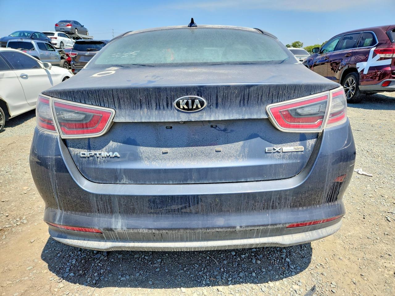 2015 Kia Optima Hybrid Black vin: KNAGN4AD9F5083283