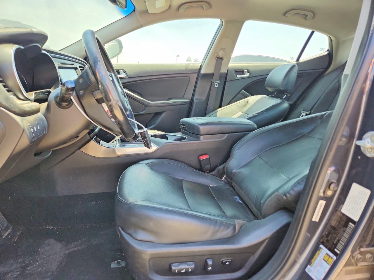 2015 Kia Optima Hybrid Black vin: KNAGN4AD9F5083283