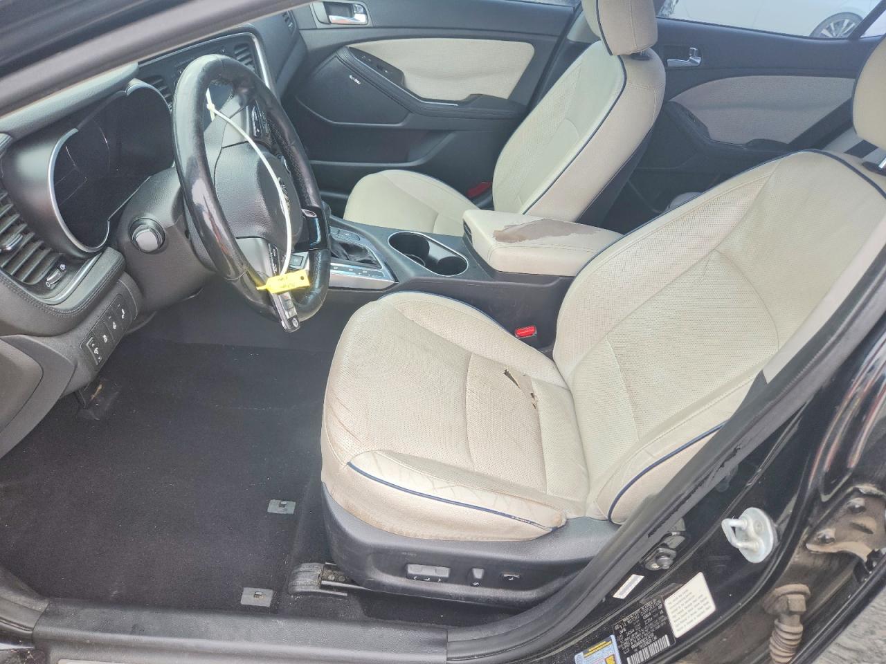 2014 Kia Optima Hybrid Black vin: KNAGN4ADXE5074591