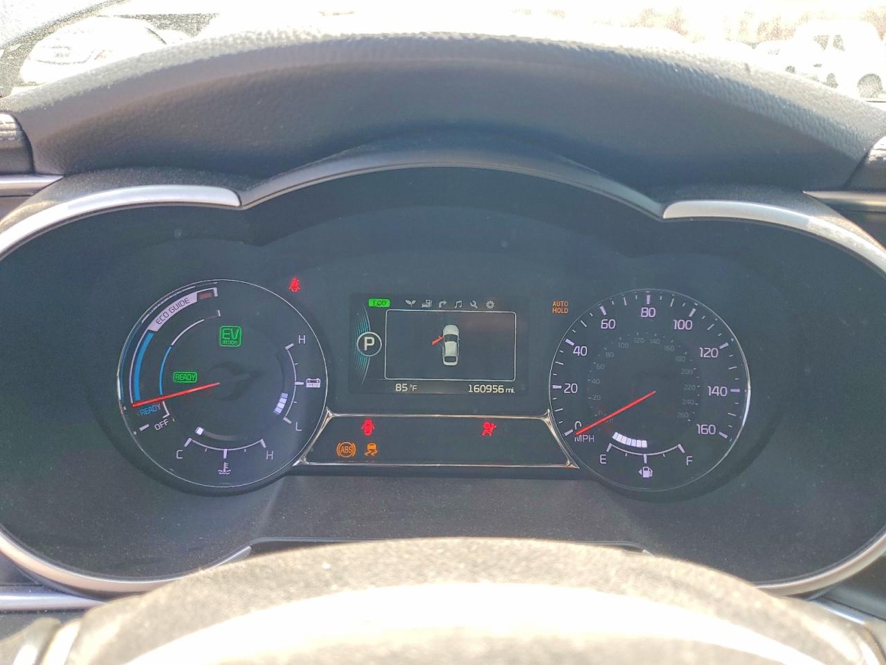 2015 Kia Optima Hybrid Blue vin: KNAGN4ADXF5080635