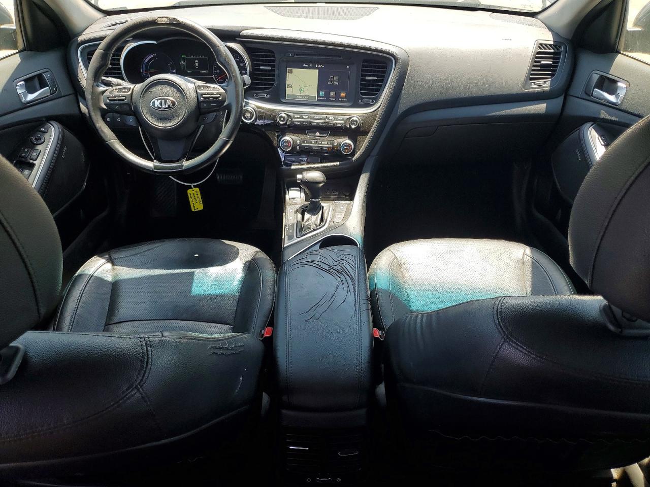 2015 Kia Optima Hybrid Blue vin: KNAGN4ADXF5080635