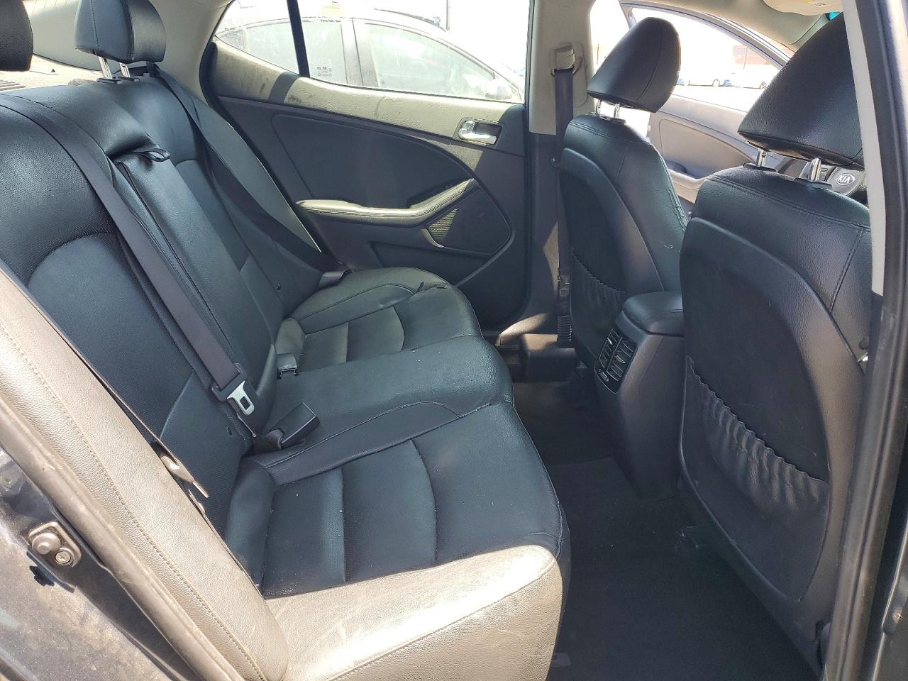 2015 Kia Optima Hybrid Blue vin: KNAGN4ADXF5080635