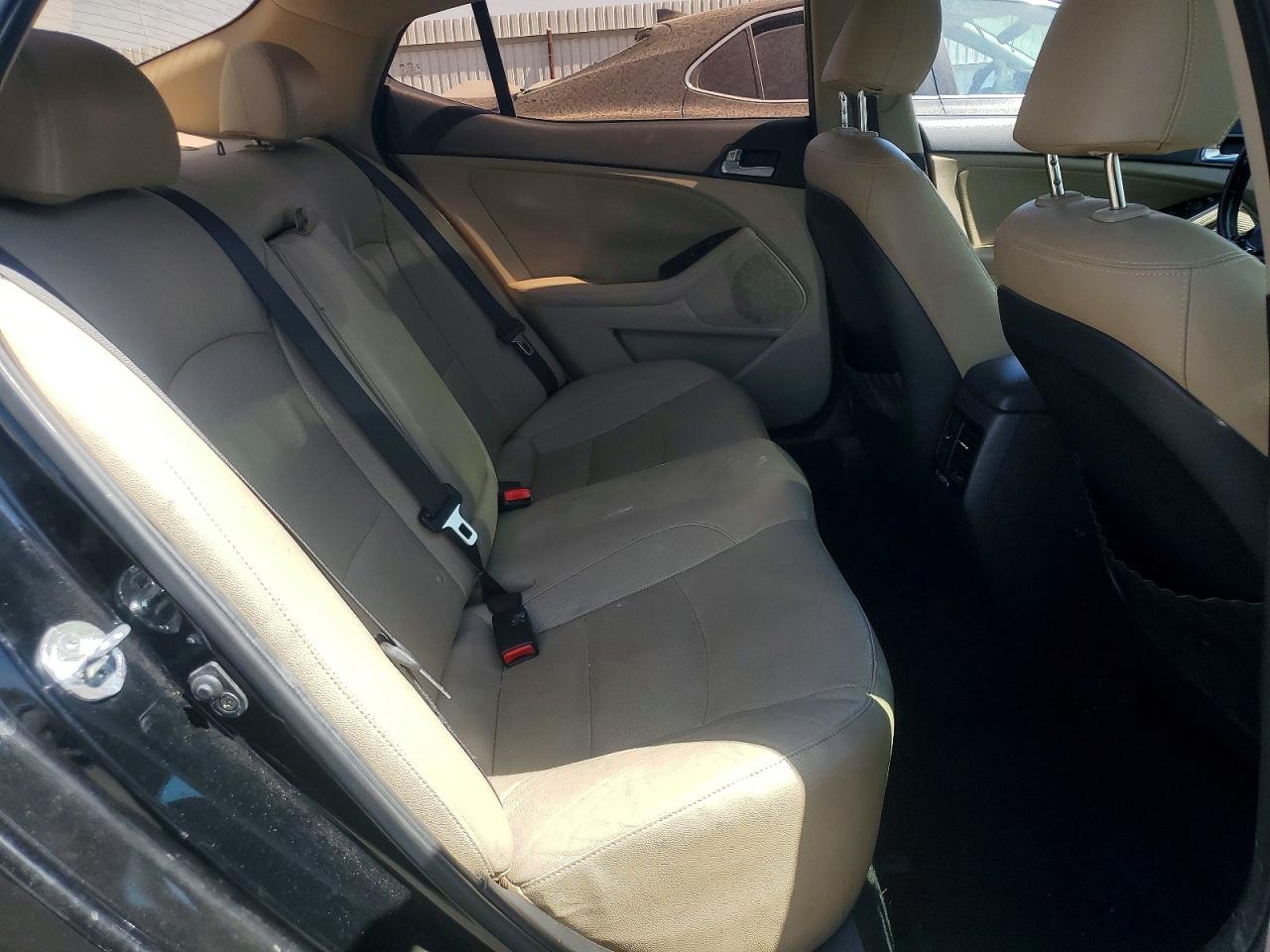 2015 Kia Optima Hybrid Black vin: KNAGN4ADXF5080666