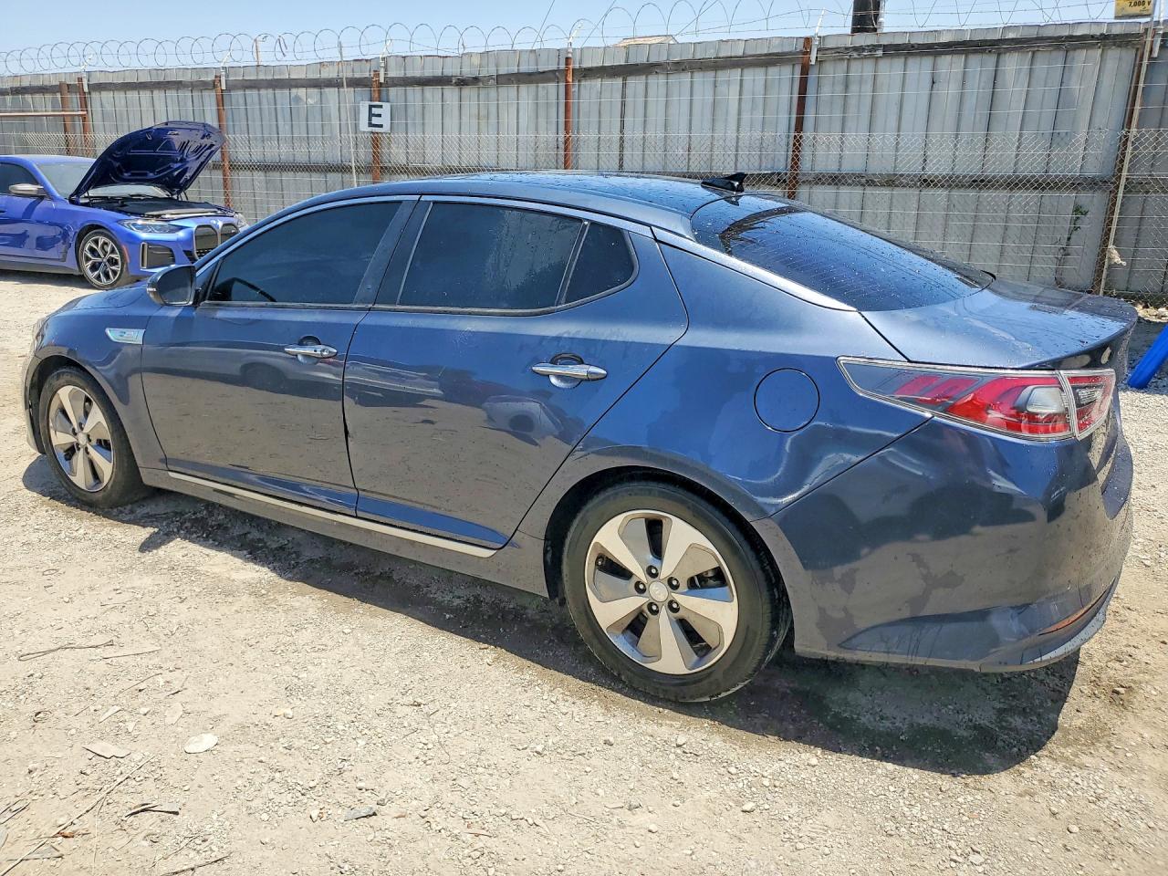 2015 Kia Optima Hybrid Blue vin: KNAGN4ADXF5085088