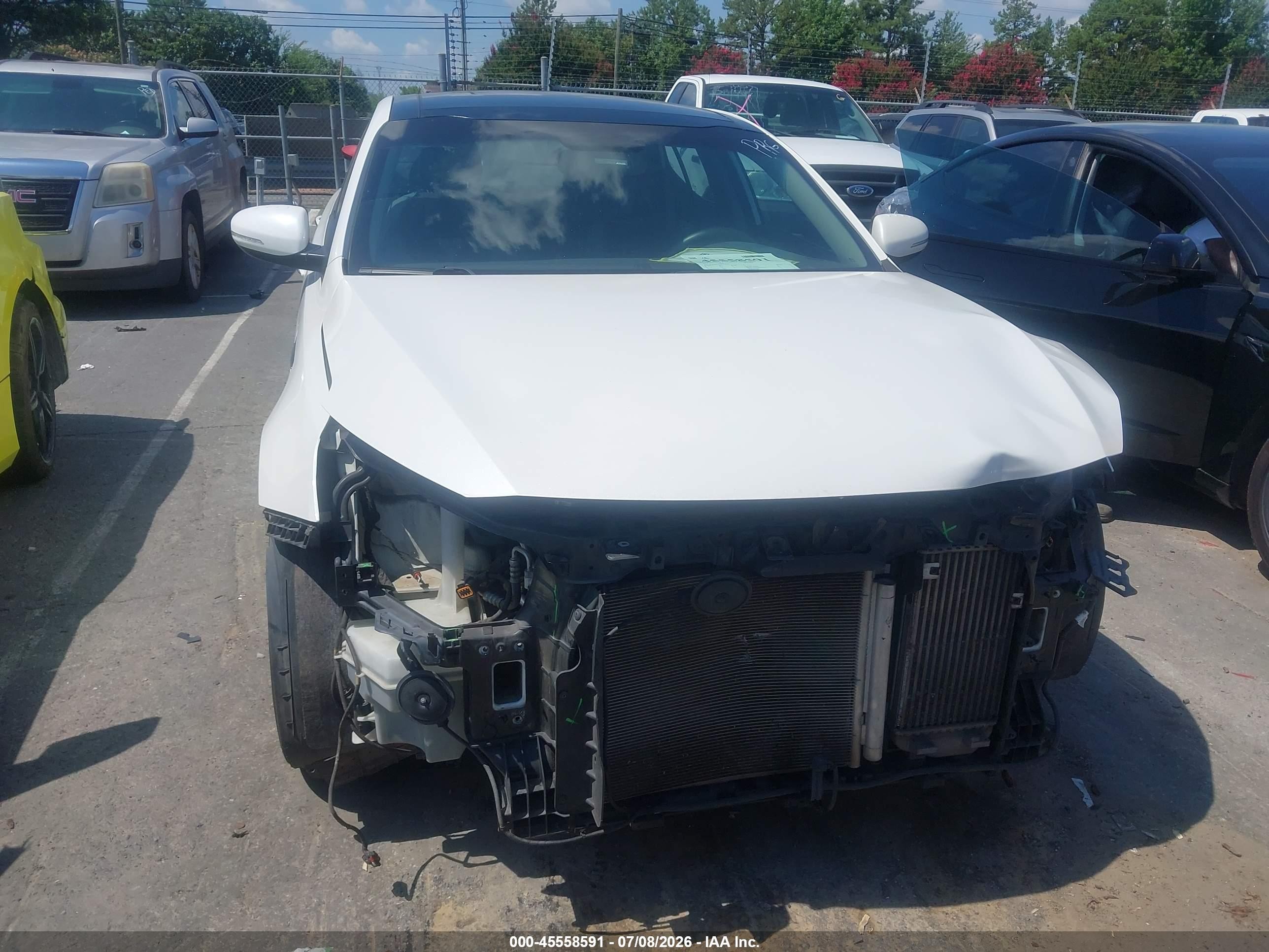 2011 Kia Optima Sx White vin: KNAGR4A60B5090543