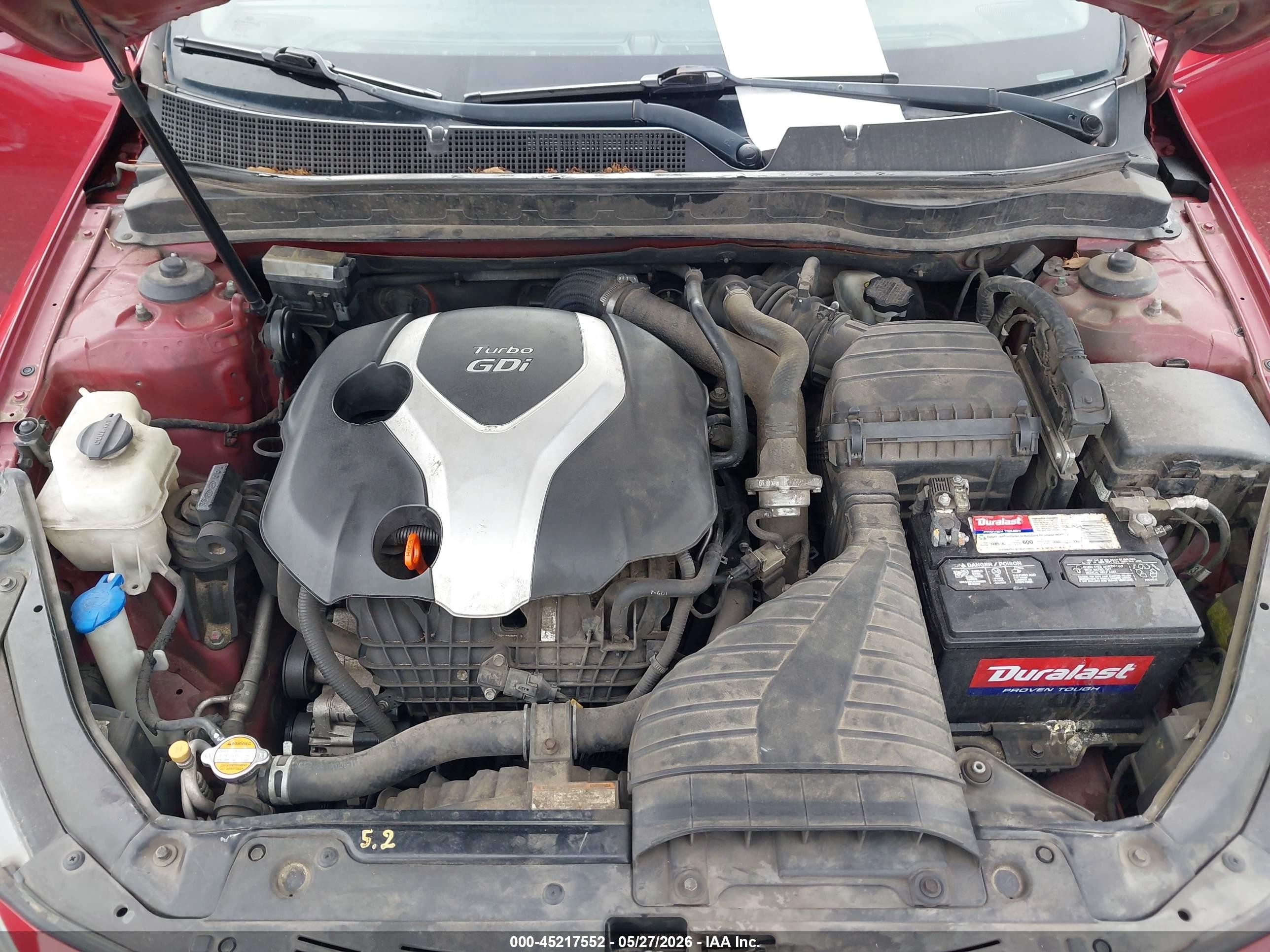 2011 Kia Optima Sx Red vin: KNAGR4A60B5132029