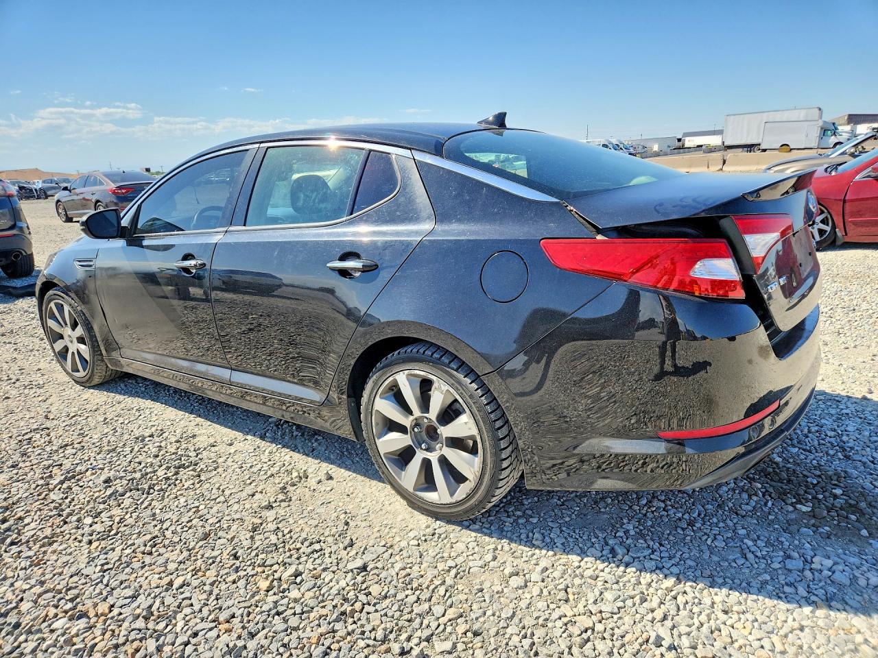 2011 Kia Optima Sx Black vin: KNAGR4A63B5121106