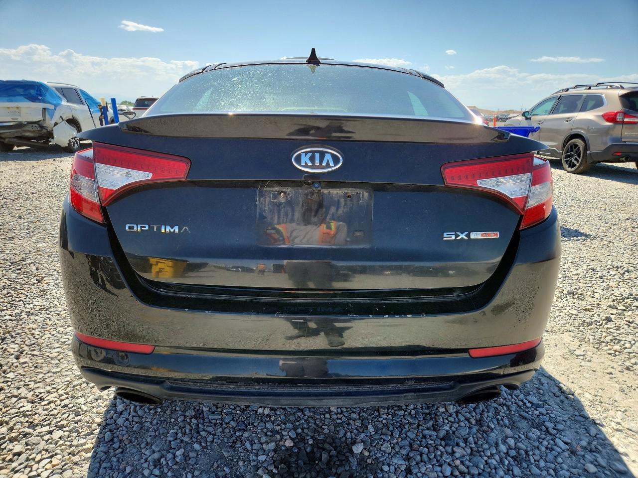 2011 Kia Optima Sx Black vin: KNAGR4A63B5121106