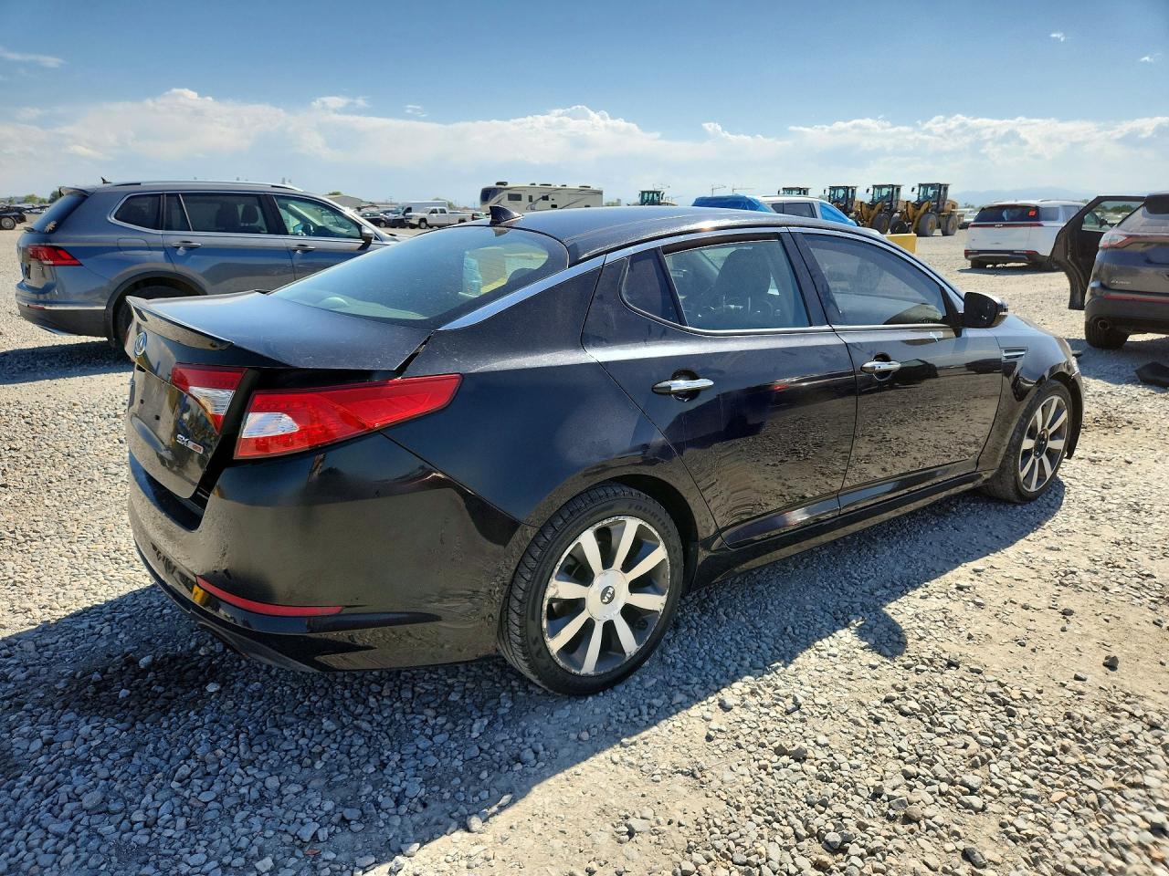 2011 Kia Optima Sx Black vin: KNAGR4A63B5121106