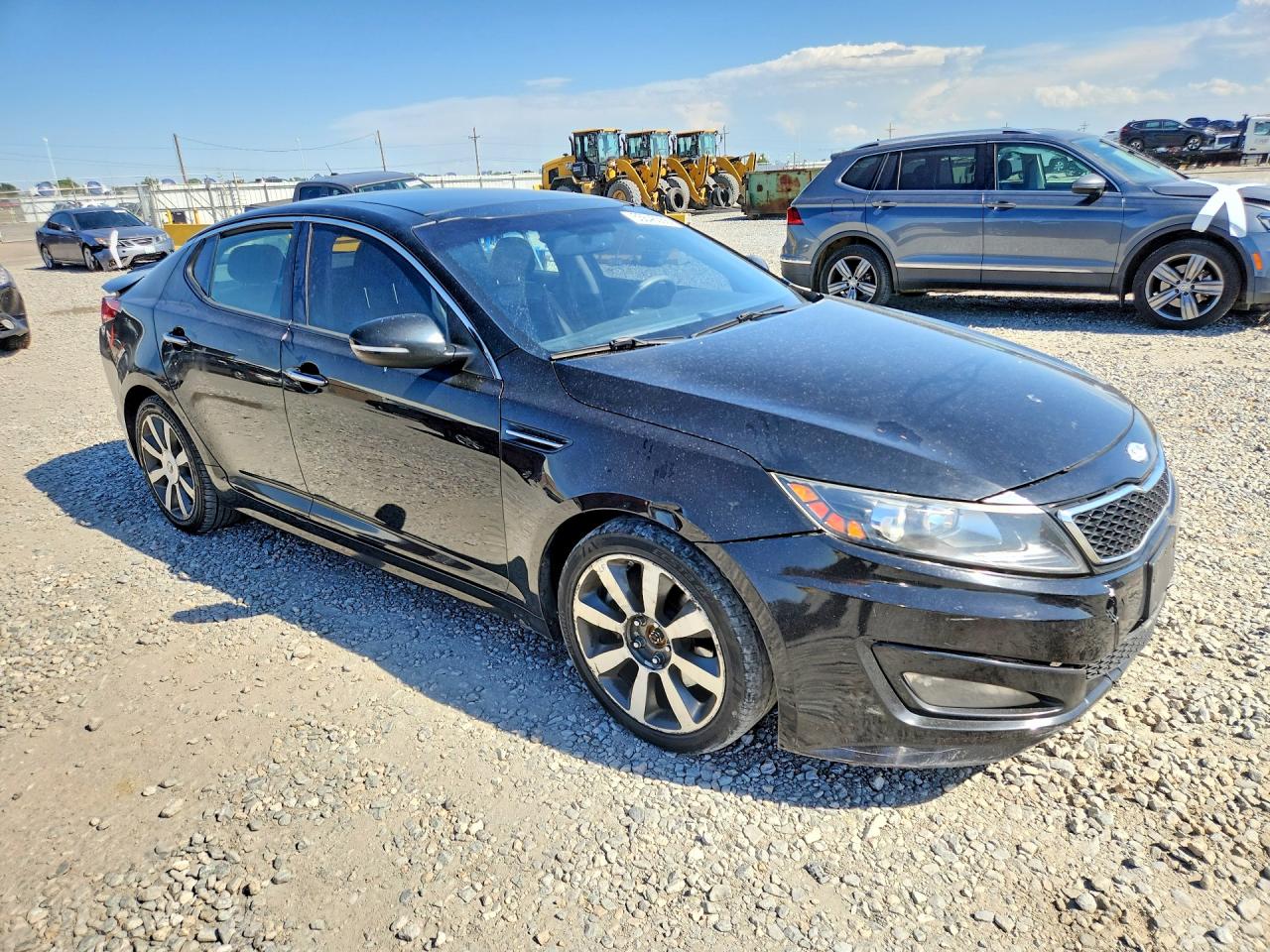 2011 Kia Optima Sx Black vin: KNAGR4A63B5121106