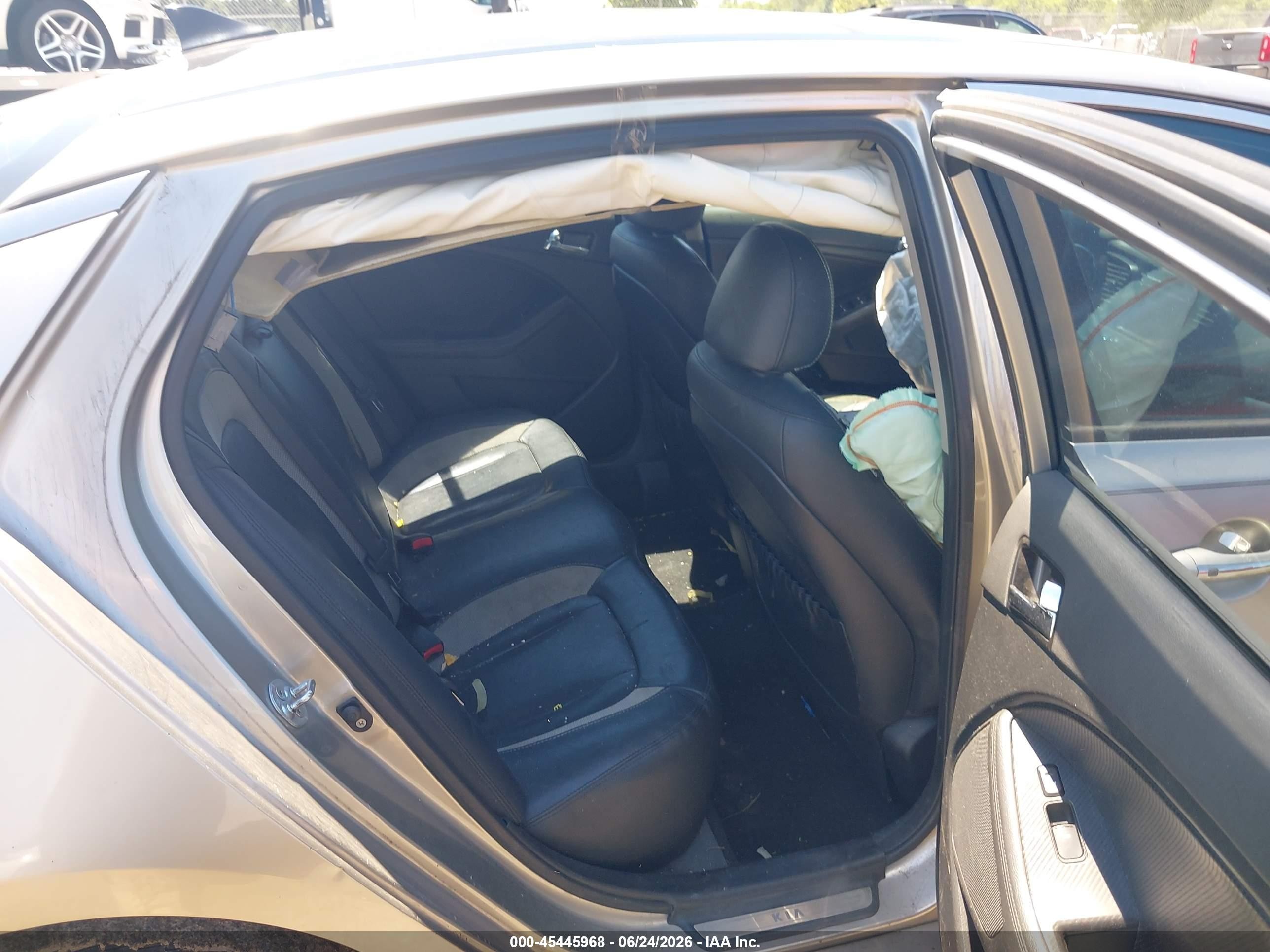 2011 Kia Optima Sx Silver vin: KNAGR4A63B5122496