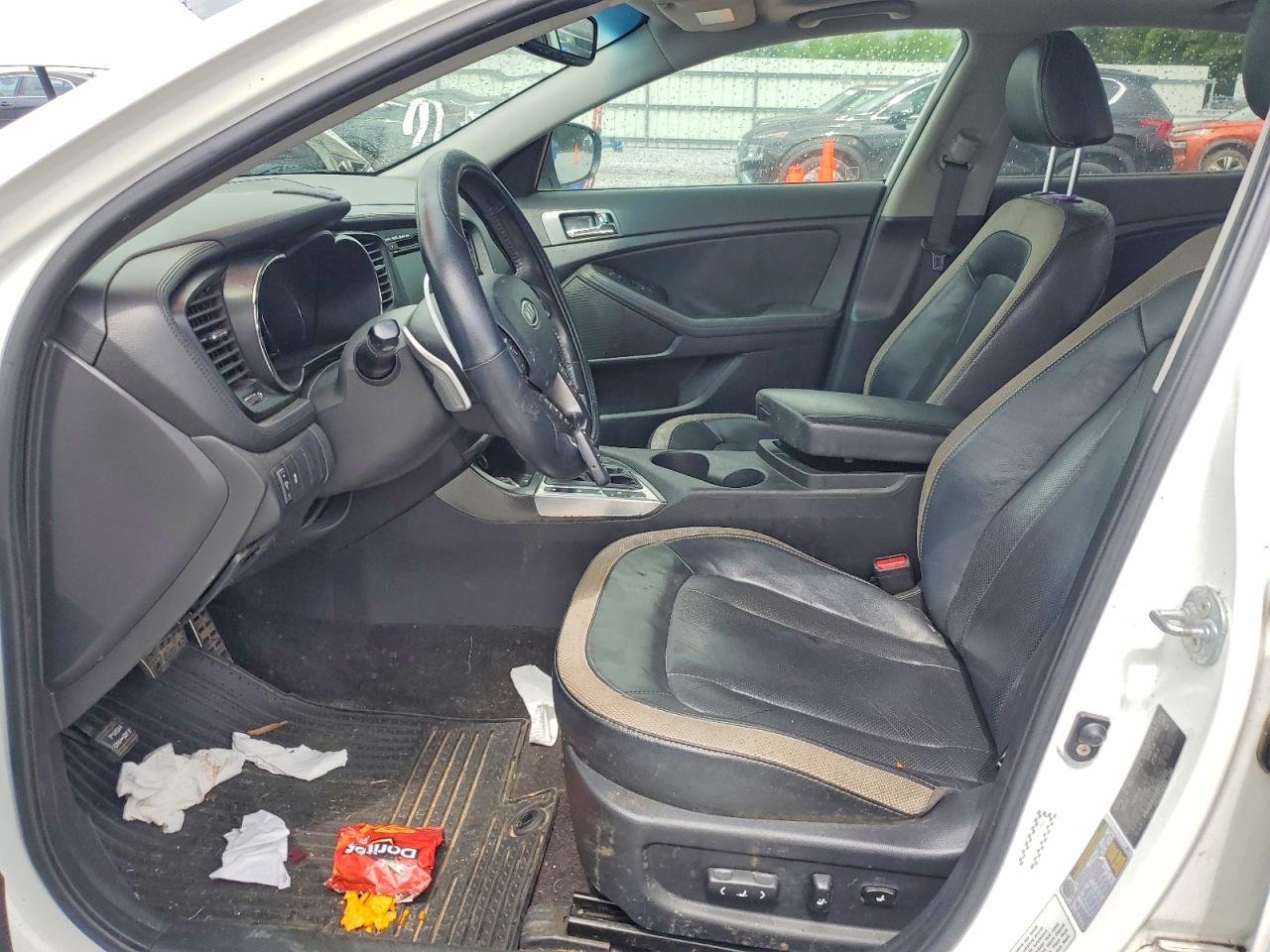 2011 Kia Optima Sx Белый vin: KNAGR4A64B5112835