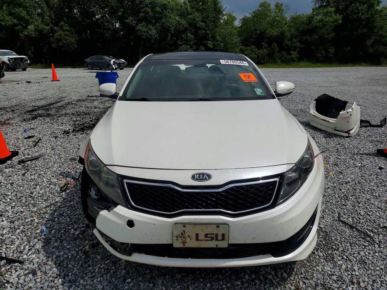 2011 Kia Optima Sx Белый vin: KNAGR4A64B5112835