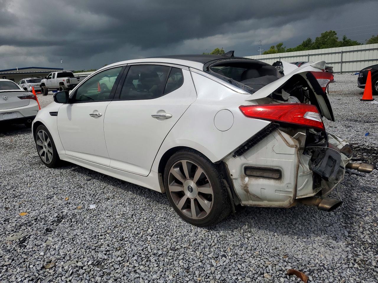 2011 Kia Optima Sx Белый vin: KNAGR4A64B5112835