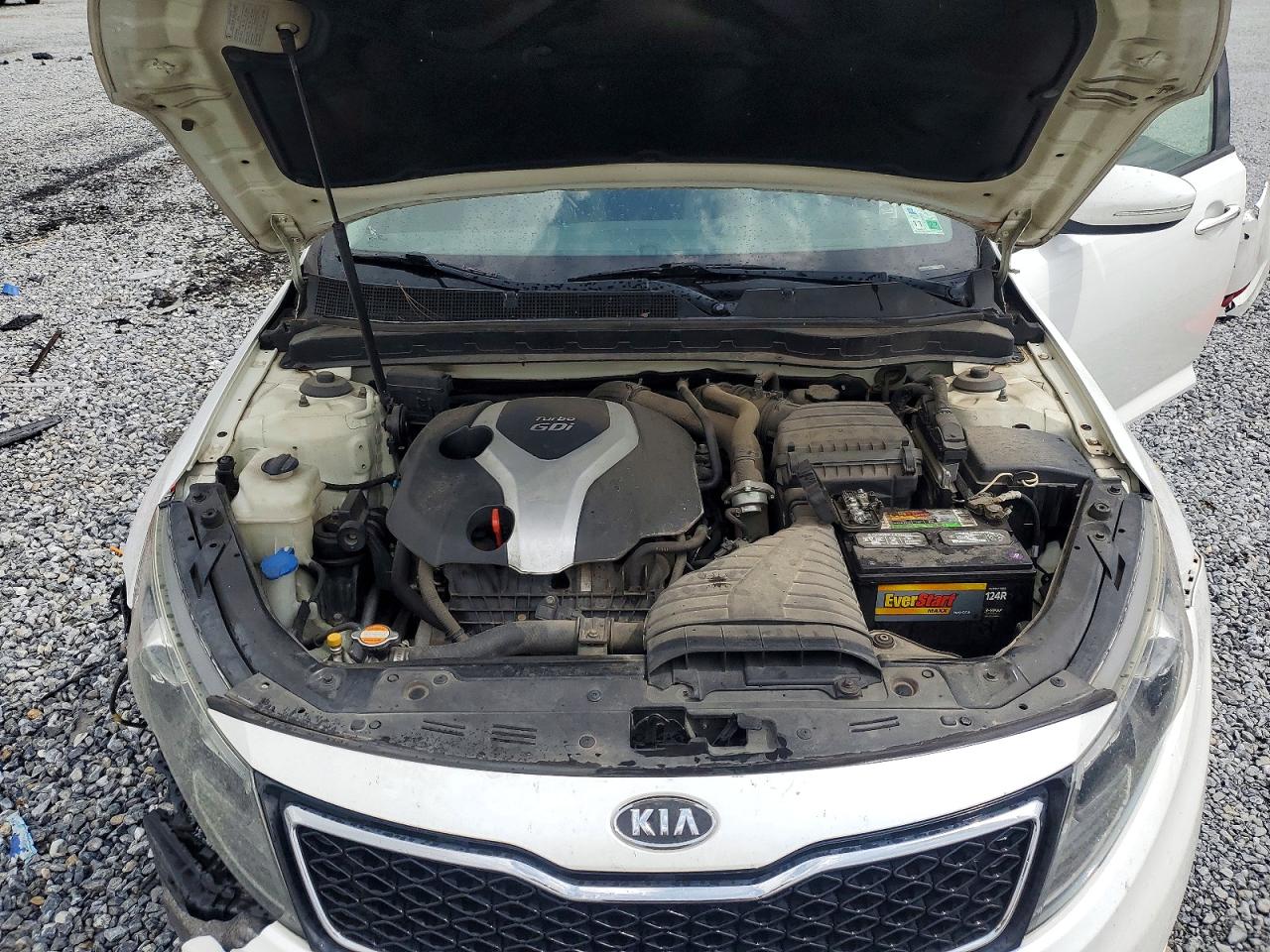 2011 Kia Optima Sx Белый vin: KNAGR4A64B5112835