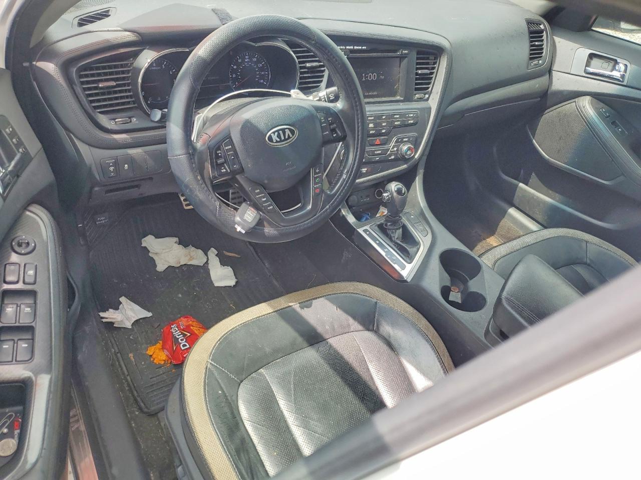 2011 Kia Optima Sx Белый vin: KNAGR4A64B5112835