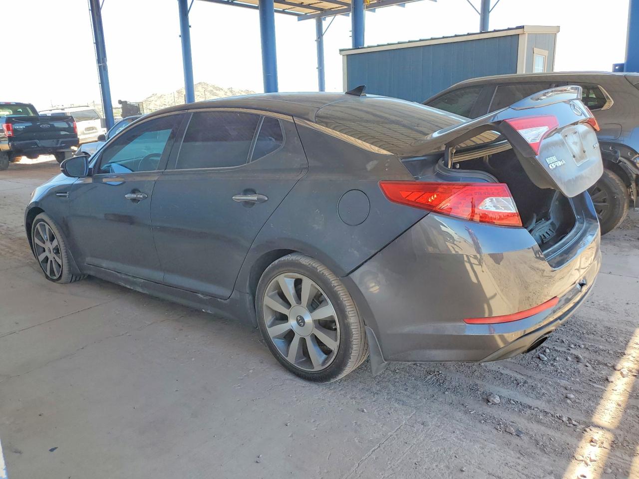 2011 Kia Optima Sx Charcoal vin: KNAGR4A64B5114214