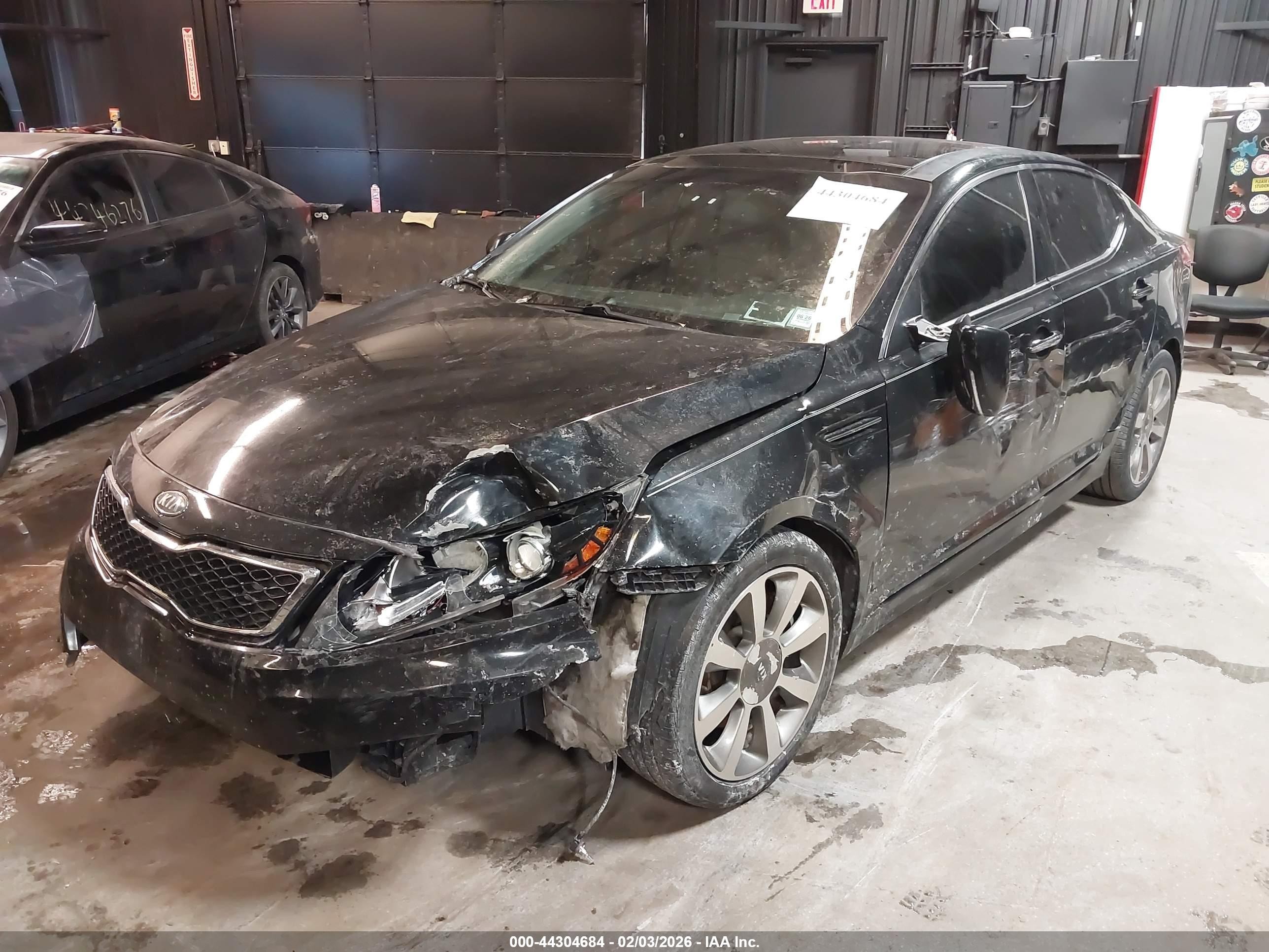 2011 Kia Optima Sx Black vin: KNAGR4A65B5090358