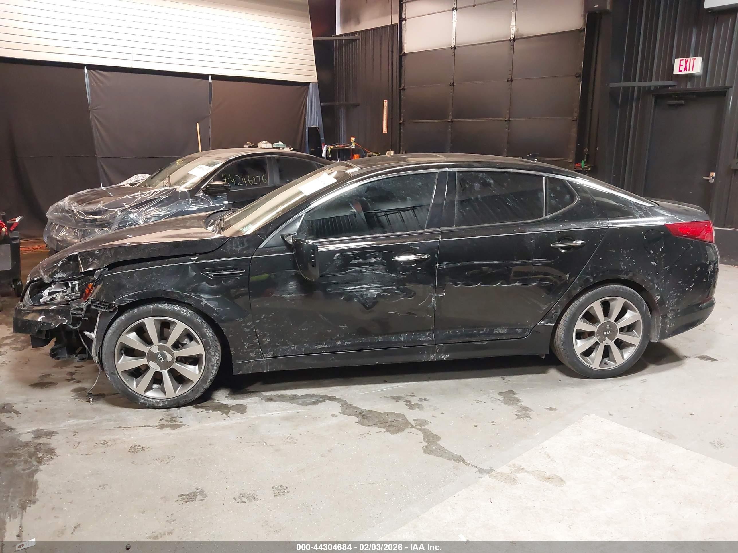 2011 Kia Optima Sx Black vin: KNAGR4A65B5090358