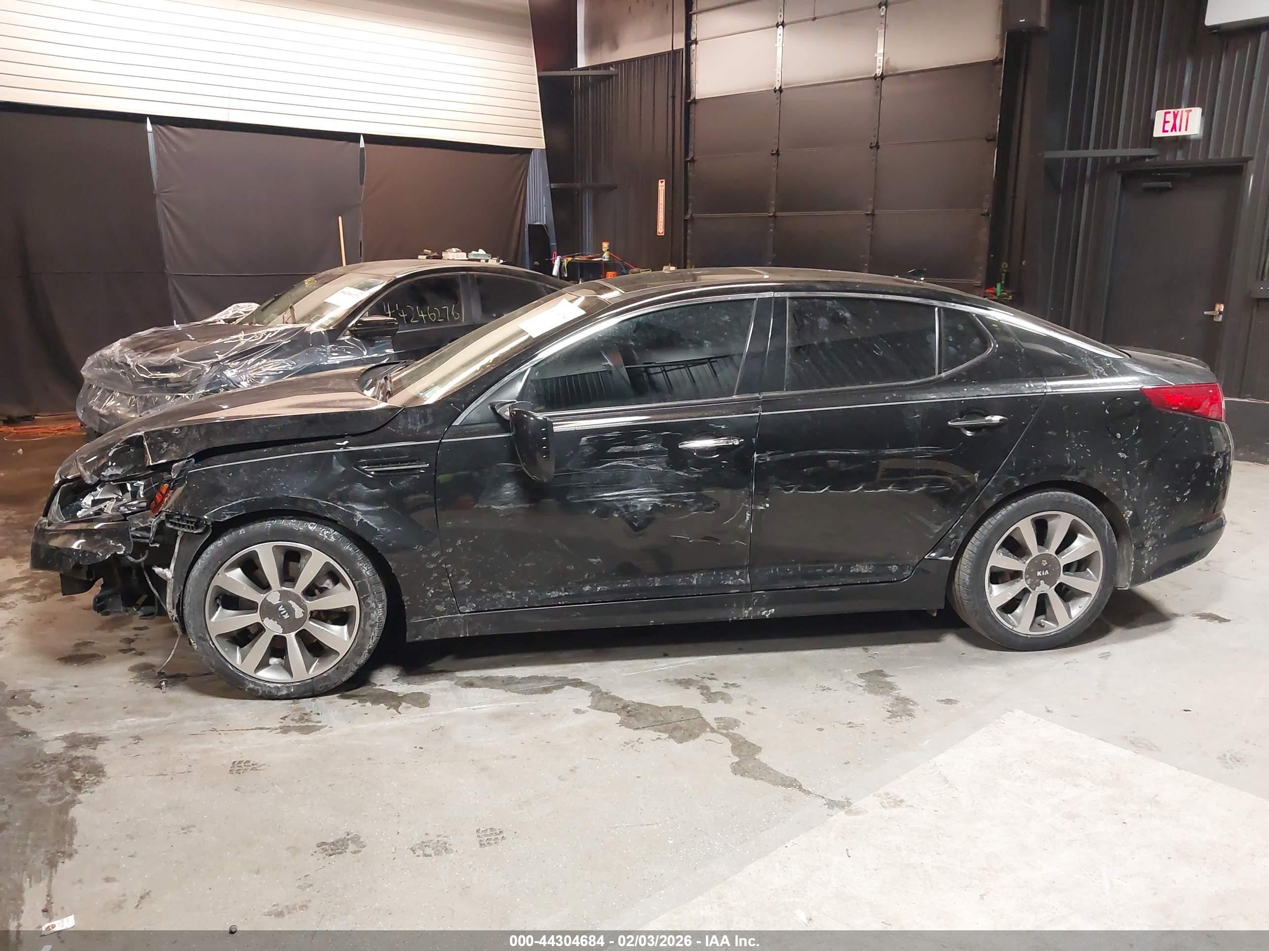 2011 Kia Optima Sx Black vin: KNAGR4A65B5090358