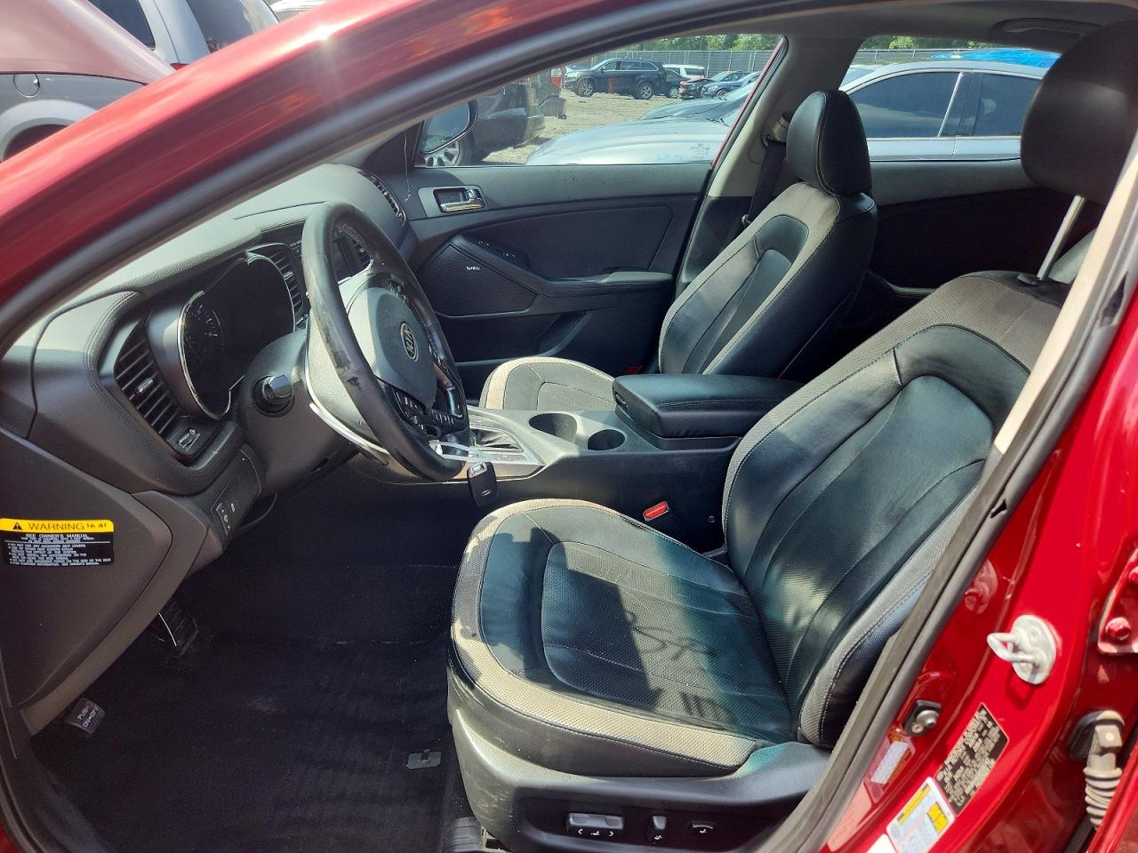 2011 Kia Optima Sx Red vin: KNAGR4A65B5166743