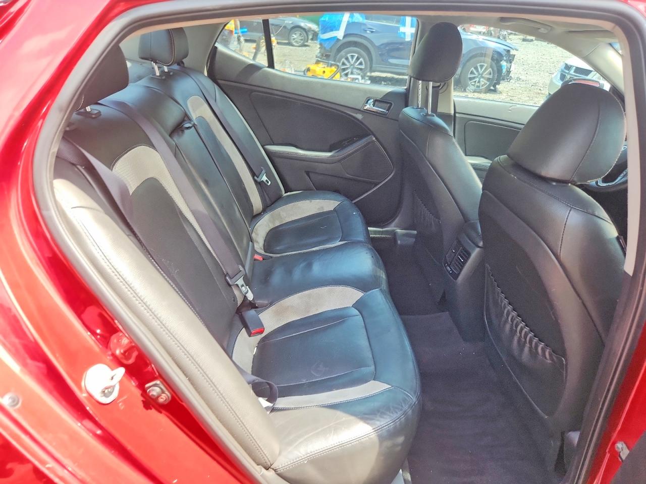 2011 Kia Optima Sx Red vin: KNAGR4A65B5166743