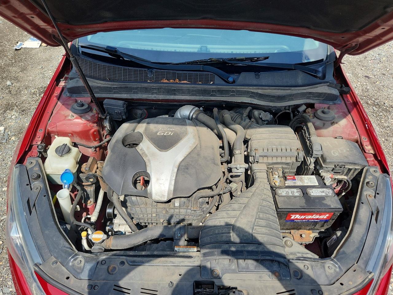 2011 Kia Optima Sx Red vin: KNAGR4A65B5166743