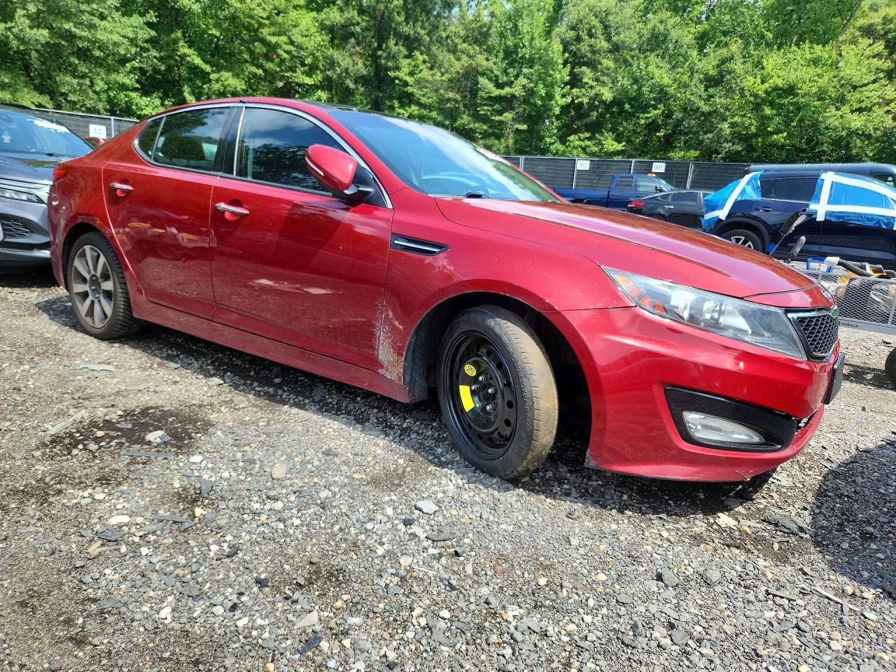 2011 Kia Optima Sx Red vin: KNAGR4A65B5166743