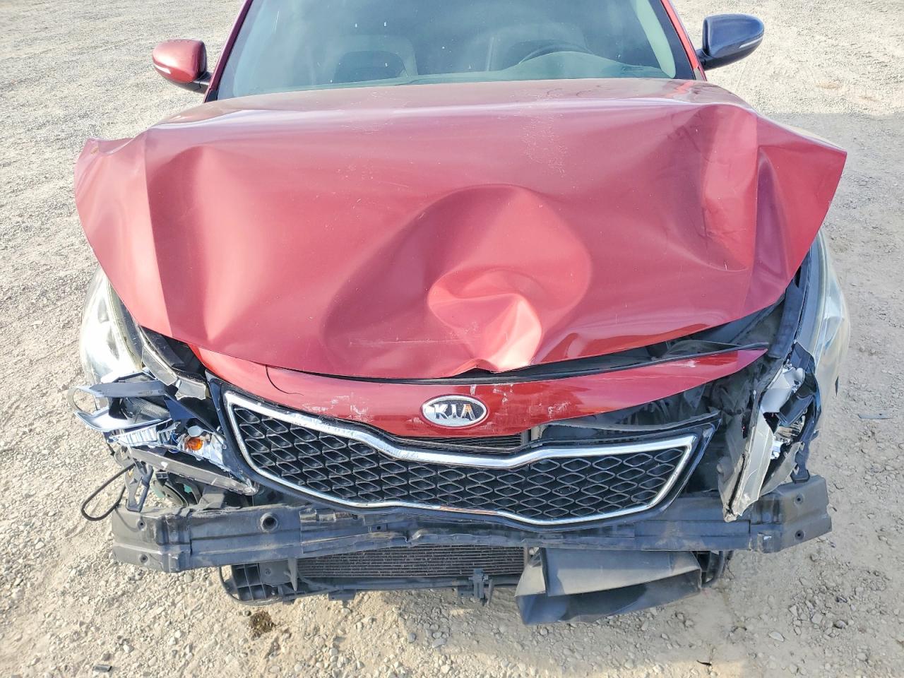 2011 Kia Optima Sx Red vin: KNAGR4A66B5113968