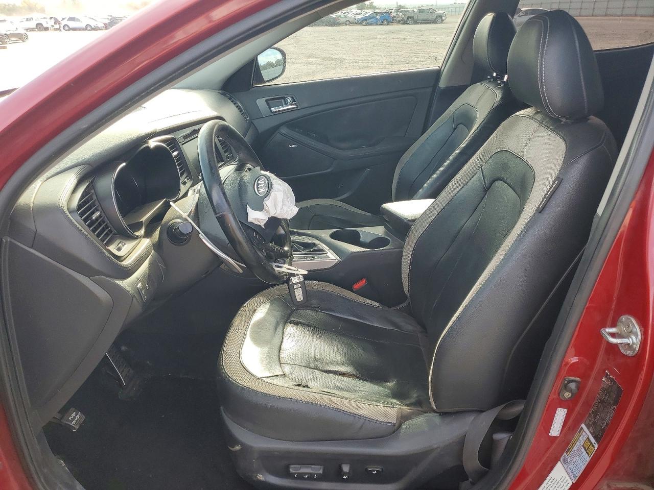 2011 Kia Optima Sx Red vin: KNAGR4A66B5113968