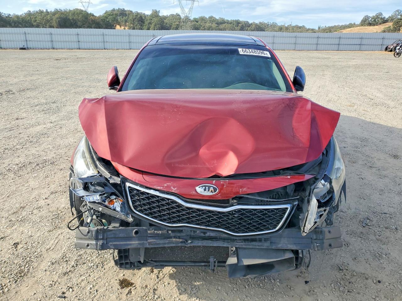 2011 Kia Optima Sx Red vin: KNAGR4A66B5113968