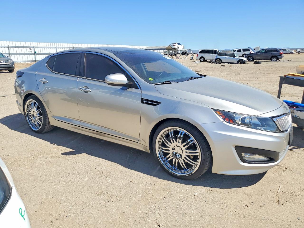2011 Kia Optima Sx Silver vin: KNAGR4A66B5132228