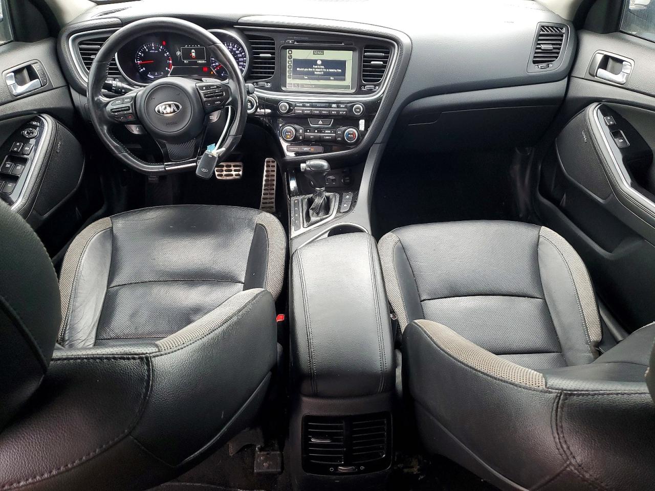 2015 Kia Optima Sx White vin: KNAGR4A66F5627051