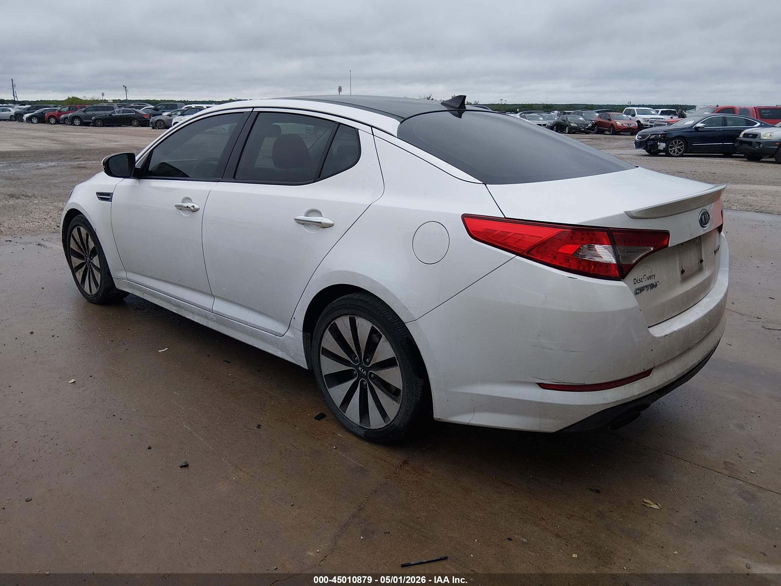 2011 Kia Optima Sx Белый vin: KNAGR4A67B5112683