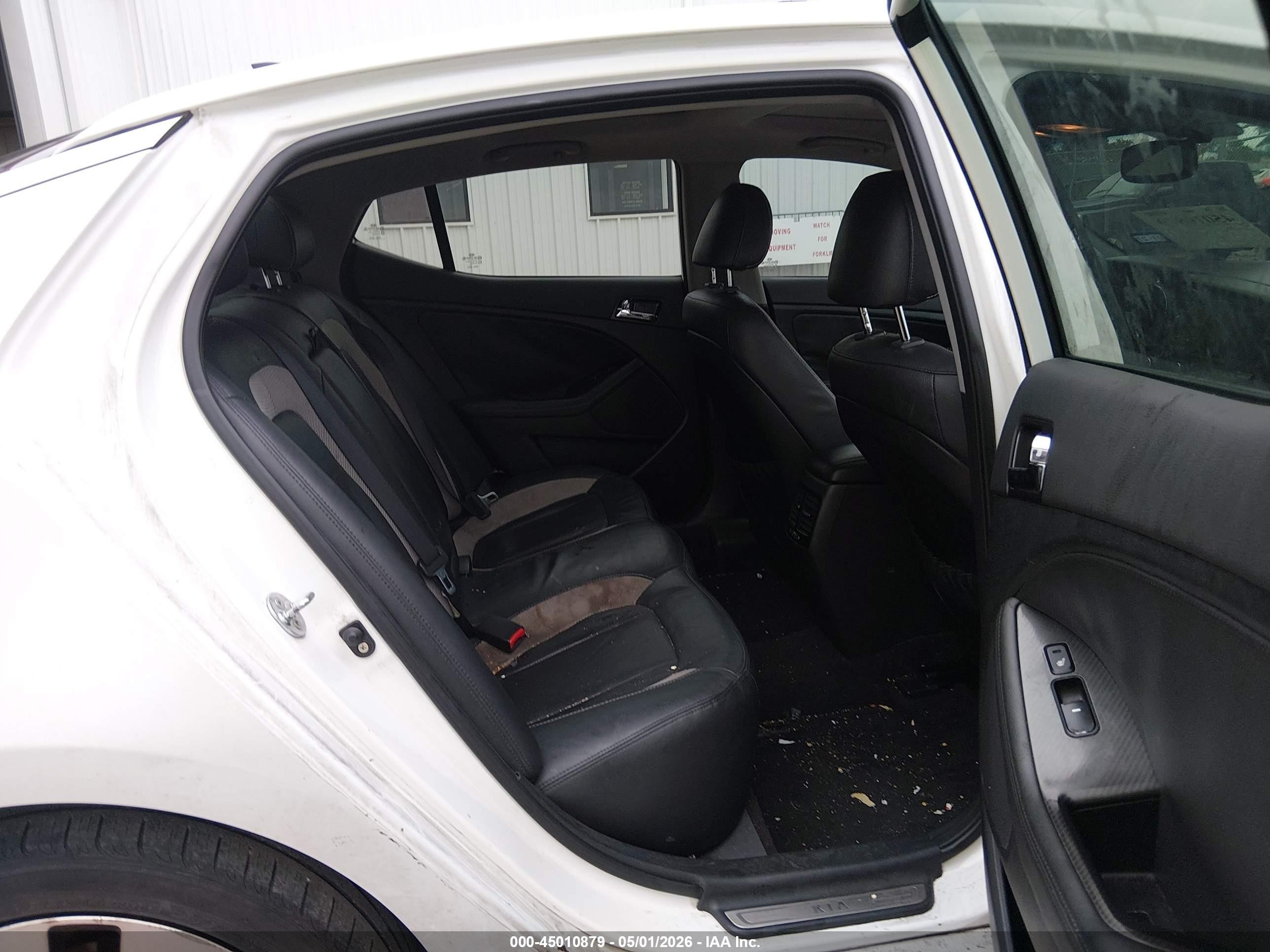 2011 Kia Optima Sx Белый vin: KNAGR4A67B5112683