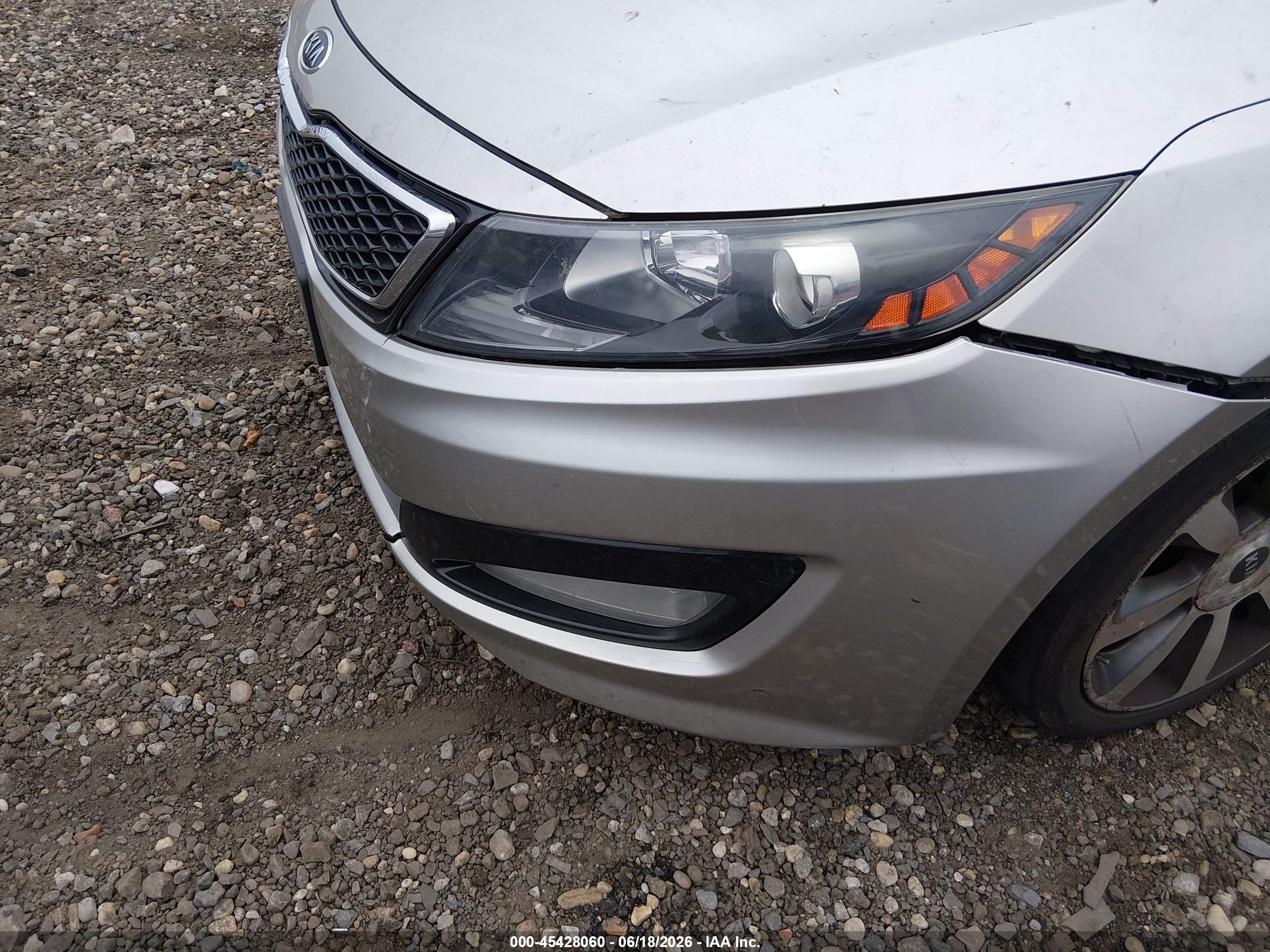 2011 Kia Optima Sx Золотой vin: KNAGR4A67B5119925