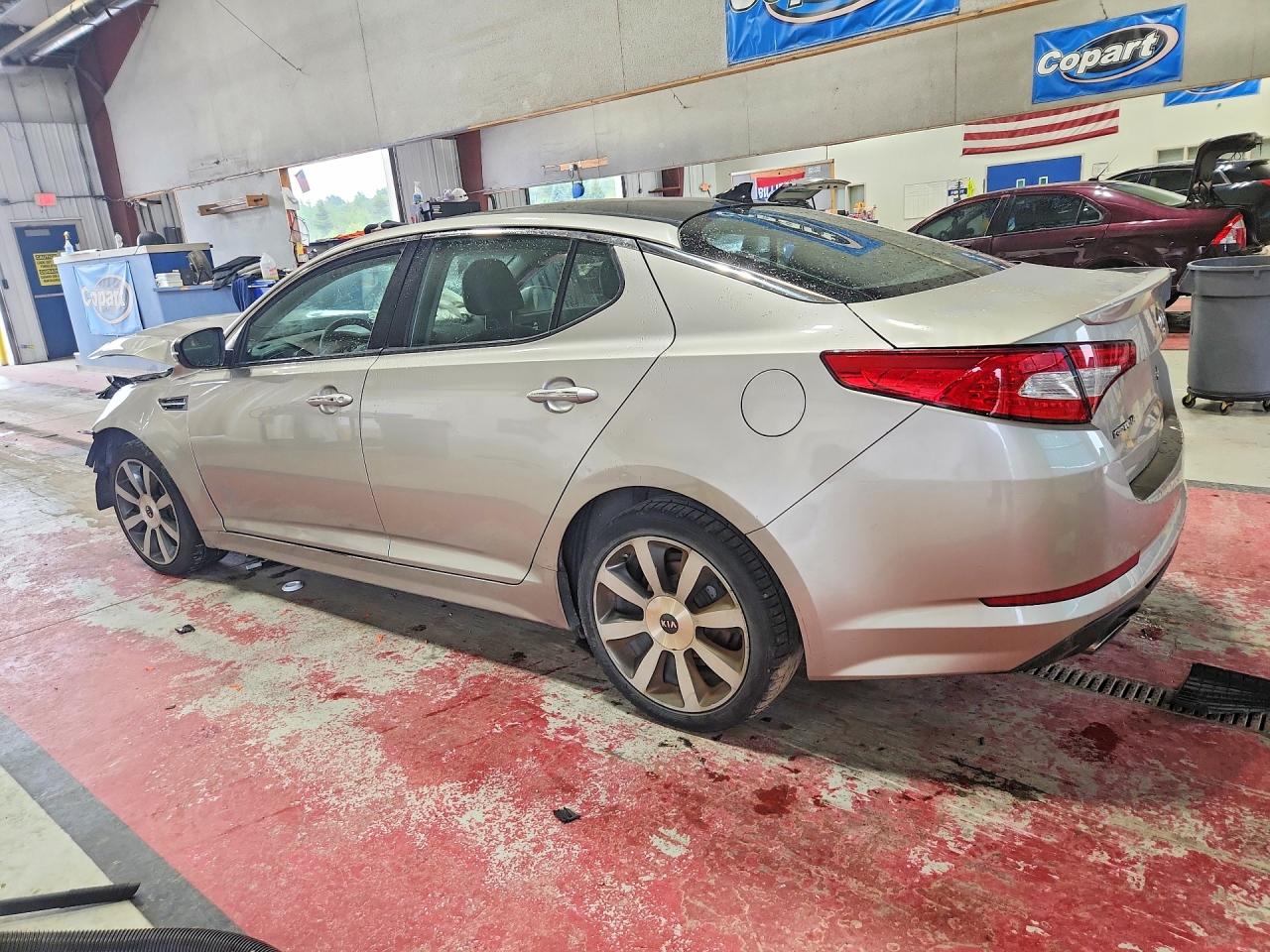 2011 Kia Optima Sx Silver vin: KNAGR4A67B5134036
