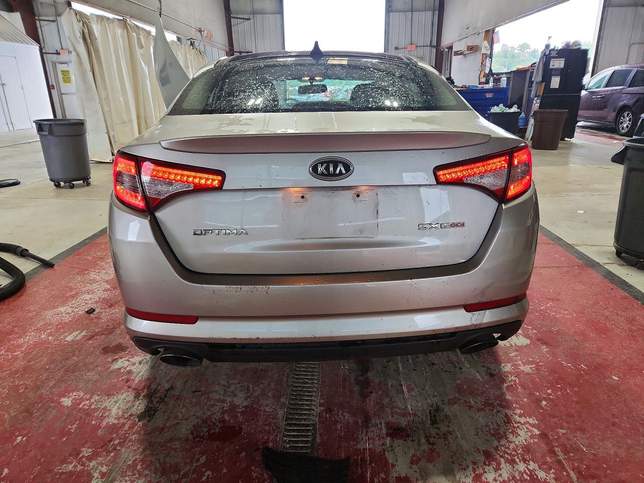 2011 Kia Optima Sx Silver vin: KNAGR4A67B5134036