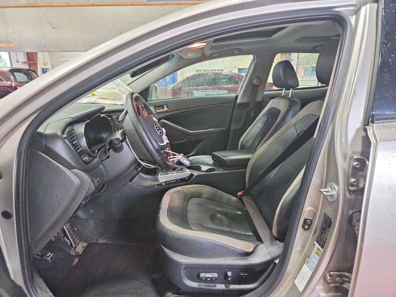 2011 Kia Optima Sx Silver vin: KNAGR4A67B5134036
