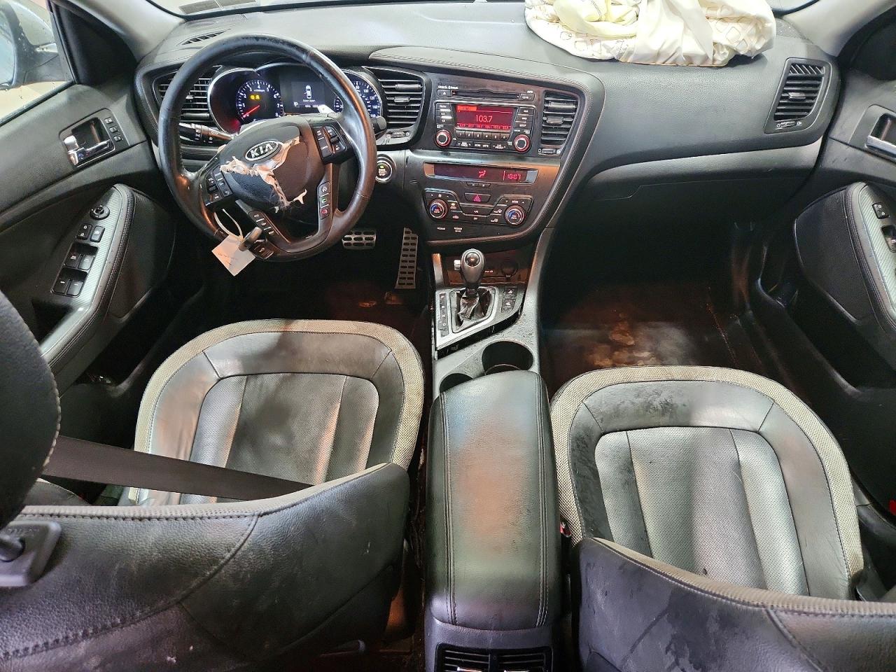 2011 Kia Optima Sx Silver vin: KNAGR4A67B5134036