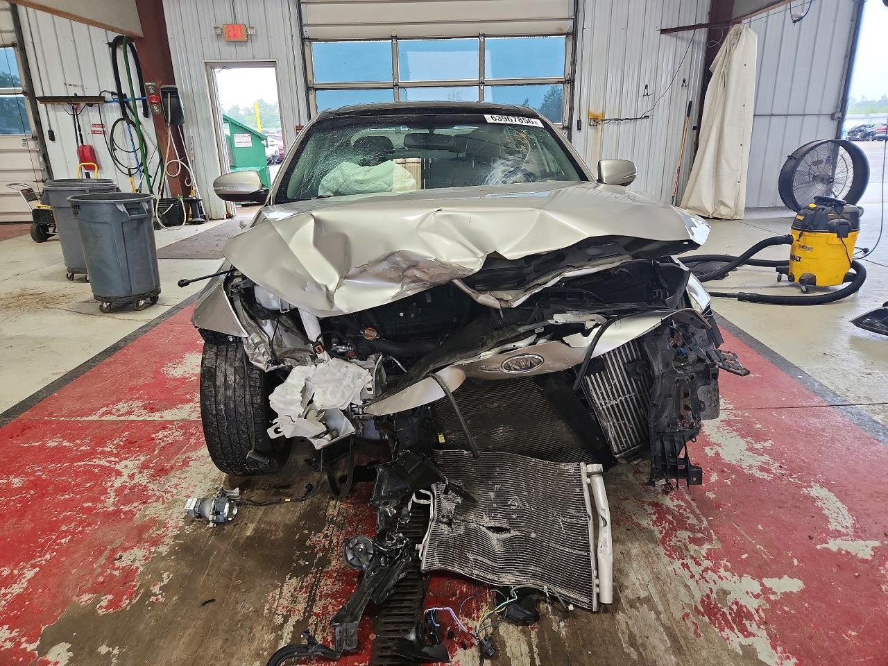 2011 Kia Optima Sx Silver vin: KNAGR4A67B5134036
