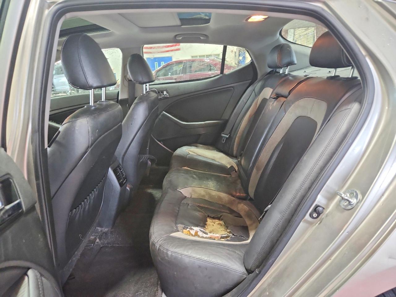 2011 Kia Optima Sx Silver vin: KNAGR4A67B5134036