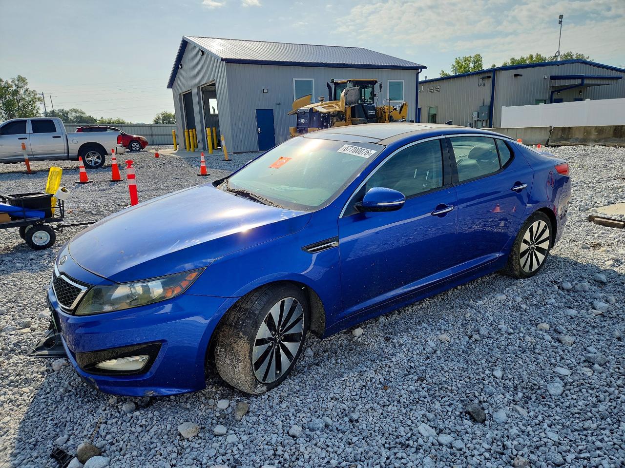2011 Kia Optima Sx Blue vin: KNAGR4A67B5185083