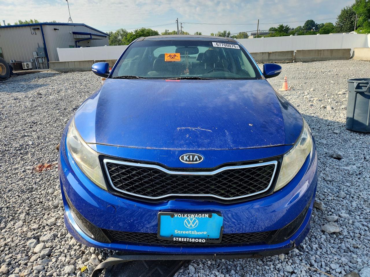 2011 Kia Optima Sx Blue vin: KNAGR4A67B5185083