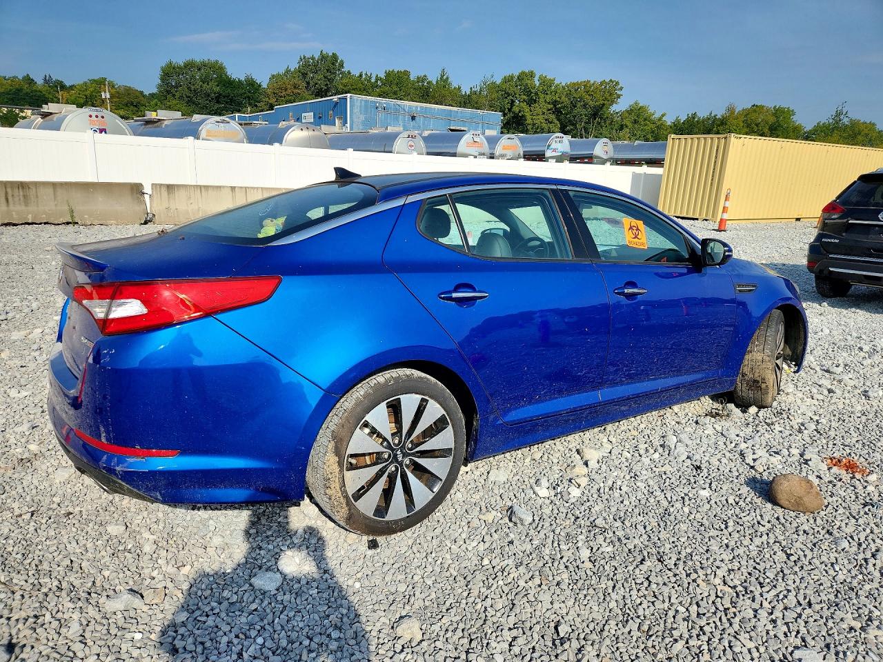 2011 Kia Optima Sx Blue vin: KNAGR4A67B5185083