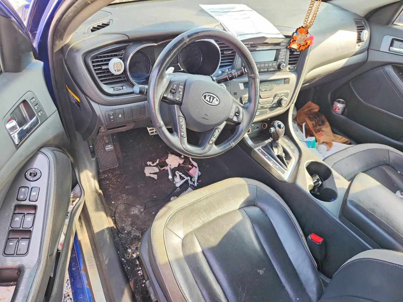 2011 Kia Optima Sx Blue vin: KNAGR4A67B5185083