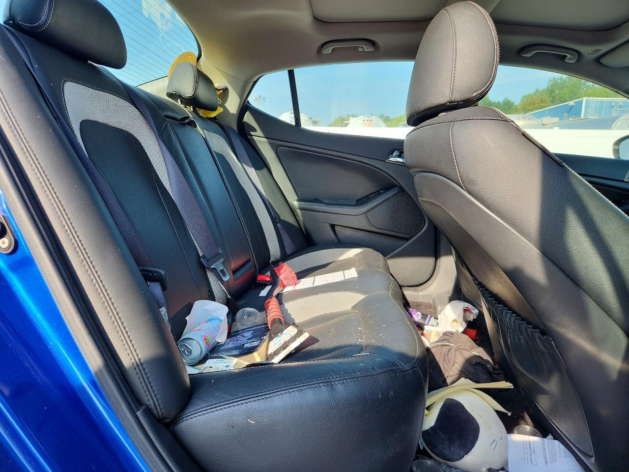 2011 Kia Optima Sx Blue vin: KNAGR4A67B5185083